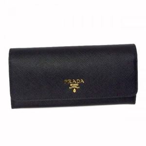 Prada（プラダ） 長財布  1MH132 F061H NERO IBISCO
