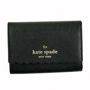 KATE SPADE（ケイトスペード） 小銭入れ  PWRU4773 23 BLACK/BRIGHT WHITE//CHAMPAGNE