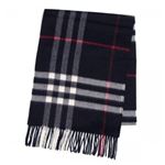 Burberry（バーバリー） マフラー   4100B NAVY CHECK