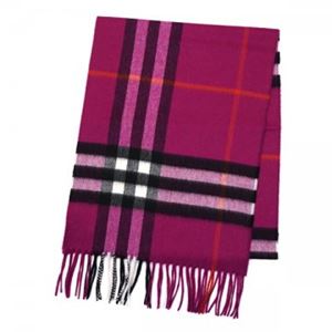 Burberry（バーバリー） マフラー   6511B DEEP FUXIA CHECK