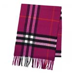 Burberry（バーバリー） マフラー   6511B DEEP FUXIA CHECK