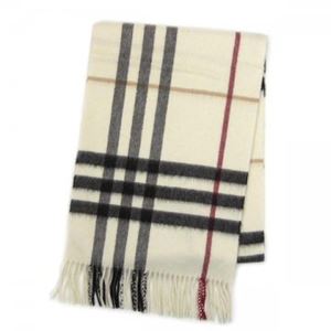 Burberry（バーバリー） マフラー  GIANT ICON 168 BBR IVORY CHECK