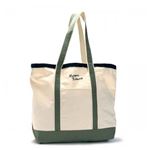 MAISON KITSUNE（メゾンキツネ） トートバッグ SS16U832-ECKH ECRU/KHAKI