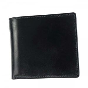 Whitehouseco（ホワイトハウスコックス） 二つ折り財布（小銭入れ付） S7532 BLACK