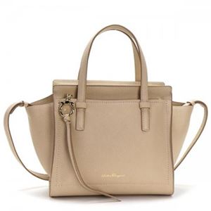 Ferragamo（フェラガモ） トートバッグ 21F478 626012 NEW BISQUE