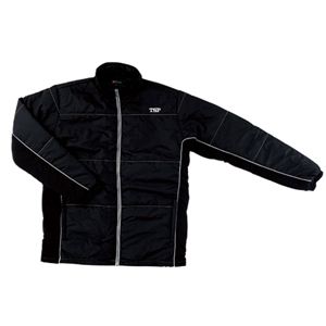 ヤマト卓球 ウィンタージャケット 33733 ブラック×シルバー XO [卓球ウエア/トレーニングジャケット/卓球用品/TSP]