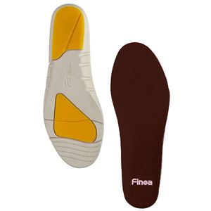 Finoa（フィノア） ウォーキング 男性用インソールM （25 〜 26.5 cm ） 32122 （靴の中敷き）