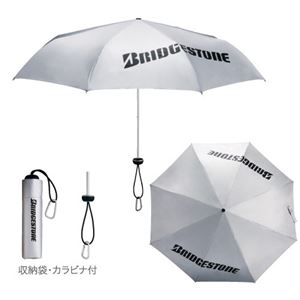 BridgeStone（ブリヂストン） スポーツ傘（折りたたみ） BACNH4 シルバー