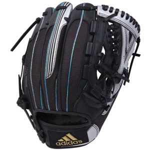 【訳あり・在庫処分】アディダスジャパン adidas（アディダス） BBグラブ軟式adizeroメタリック オールラウンド用 AG430 メタリックシルバー×ブラック 左投げ用