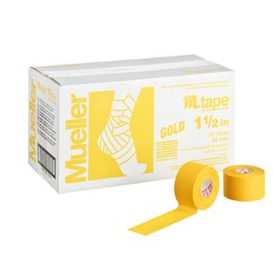 Mueller（ミューラー） Mテープ チームカラー38mm ゴールド 32個セット 130823