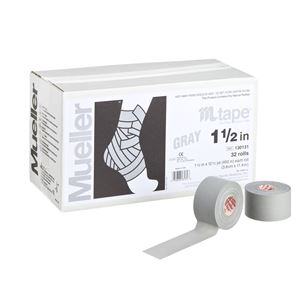 Mueller（ミューラー） Mテープ チームカラー38mm グレー 32個セット 130829