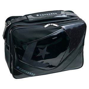 CONVERSE（コンバース） ショルダー（M） C1362053 ブラック×グレー