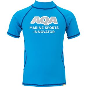 AQA（アクア） UV DRY ラッシュガードショート スポーツジュニア KW4459N ブルー160