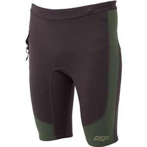 AQA（アクア） シーラックスウェットパンツ メンズ KW4485 マットブラック×カーキM
