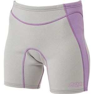 AQA（アクア） シーラックス ウエットパンツ レディース KW4489 グレイ×パープルS