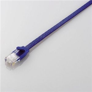 エレコム Cat6e準拠スーパーフラットLANケーブル LD-GFE_BU2