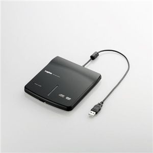 ロジテック USBポータブル外付型DVD-ROM LDV-P8U2LBK