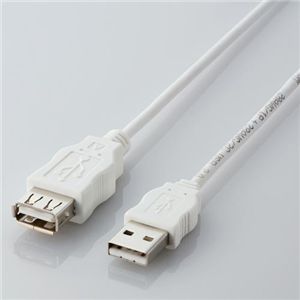 エレコム エコUSB延長ケーブル(1.5m) USB-ECOEA15WH