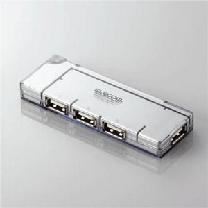 エレコム バスパワー専用3+1ポートUSB2.0ハブ U2H-AK4BSV