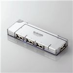 エレコム バスパワー専用3+1ポートUSB2.0ハブ U2H-AK4BSV