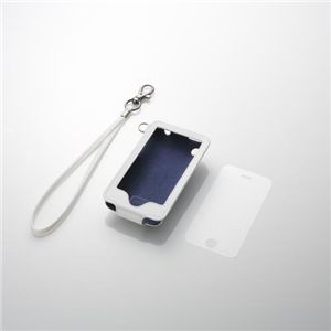 エレコム iPhone 3GS用ソフトレザーケース MPA-P09LCWH