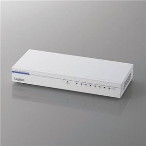 ロジテック 100BASE-TX対応 スイッチングハブ LAN-SW08P_M