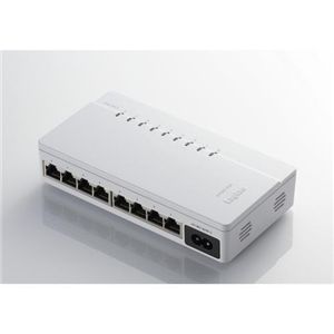 ロジテック 100BASE対応スイッチングハブ LAN-SW08P_PB