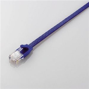 エレコム Cat6e準拠スーパーフラットLANケーブル LD-GFE_BU5