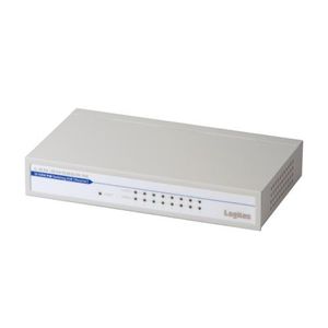 ロジテック PoE受電スイッチングハブ LAN-SW08ER_M