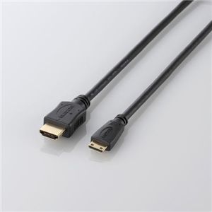 エレコム HIGH SPEED HDMI-Mini ケーブル DH-HD13AM10BK