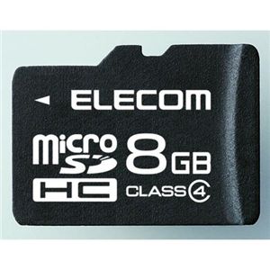 エレコム class4対応 microSDHCメモリーカード MF-NMRSDH08GC4