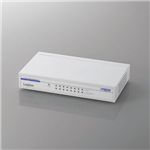 ロジテック ギガビットイーサ対応 スイッチングハブ LAN-GSW08P_M