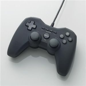 エレコム PS3/PC両対応USBゲームパッド JC-U3112FBK