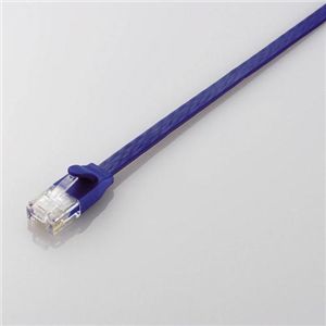 エレコム Cat6e準拠スーパーフラットLANケーブル LD-GFE_BU15