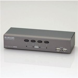 エレコム パソコン切替器 KVM-NVU4