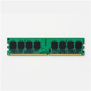 エレコム PC2-4200 DDR2-533 SDRAM 240Pin 2GB ET533-2G