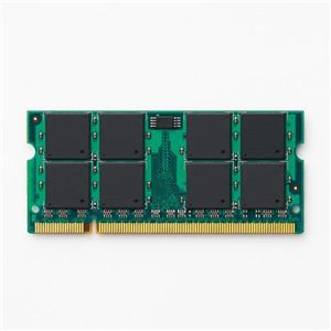 エレコム Apple専用 PC2-6400 DDR2-800 S.O.DIMM 200pin 2GB AT800-N2G