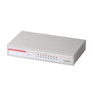 ロジテック PoE給電スイッチングハブ LAN-SW08ES4_M