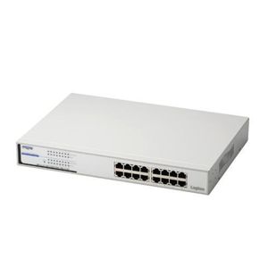 ロジテック ギガビットイーサ対応スイッチングハブ LAN-GSW16P_MA