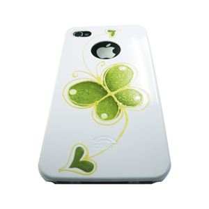 icover iPhone4pP[X HAND PRINTING AS-IP4HP-EB/W zCg1 itZbgj摜2XV