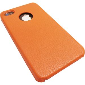 icover iPhone4pP[X REAL COW LEATHER AS-IP4LE-O IW itZbgj摜2XV