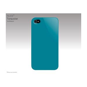 vAfXVXefUC SwitchEasy NUDE for iPhone 4 Turquoise SW-NUI4-TU摜1