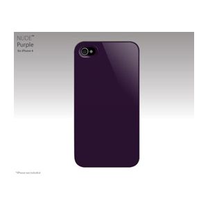 vAfXVXefUC SwitchEasy NUDE for iPhone 4 Purple SW-NUI4-PU摜1