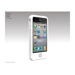 vAfXVXefUC SwitchEasy Colors for iPhone 4 Milk SW-COL4-W摜1