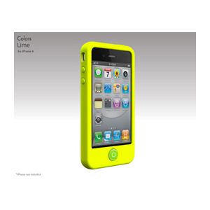 vAfXVXefUC SwitchEasy Colors for iPhone 4 Lime SW-COL4-L摜1