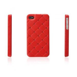 icover iPhone4pP[X SWAROVSKI LEATHER bh AS-IP4LE-SWRD摜1