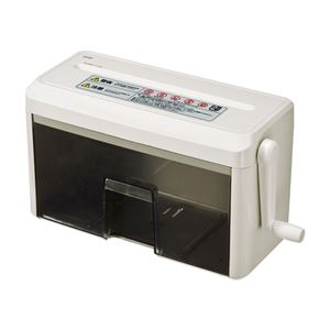 （まとめ）サンワサプライ ハンドシュレッダー PSD-MC2223【×2セット】