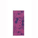 （まとめ）丸眞 キティ ドリームワールド タオル枕カバー（大人用） 0410207500【×3セット】