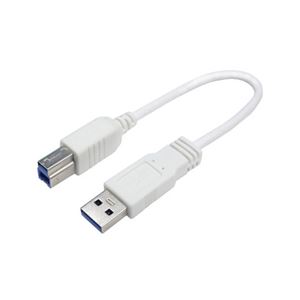 （まとめ）変換名人 USB3.0ケーブル A-B 20 USB3A-B／CA20【×10セット】
