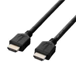 （まとめ）エレコム HDMIケーブル CAC-HD14EL30BK【×2セット】